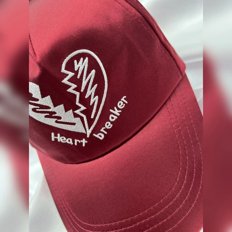 Red Satin Baseball Cap for Women – Stylish and Comfortable