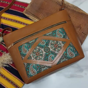 Women’s Termeh Leather Bag , Made of Faux Leather