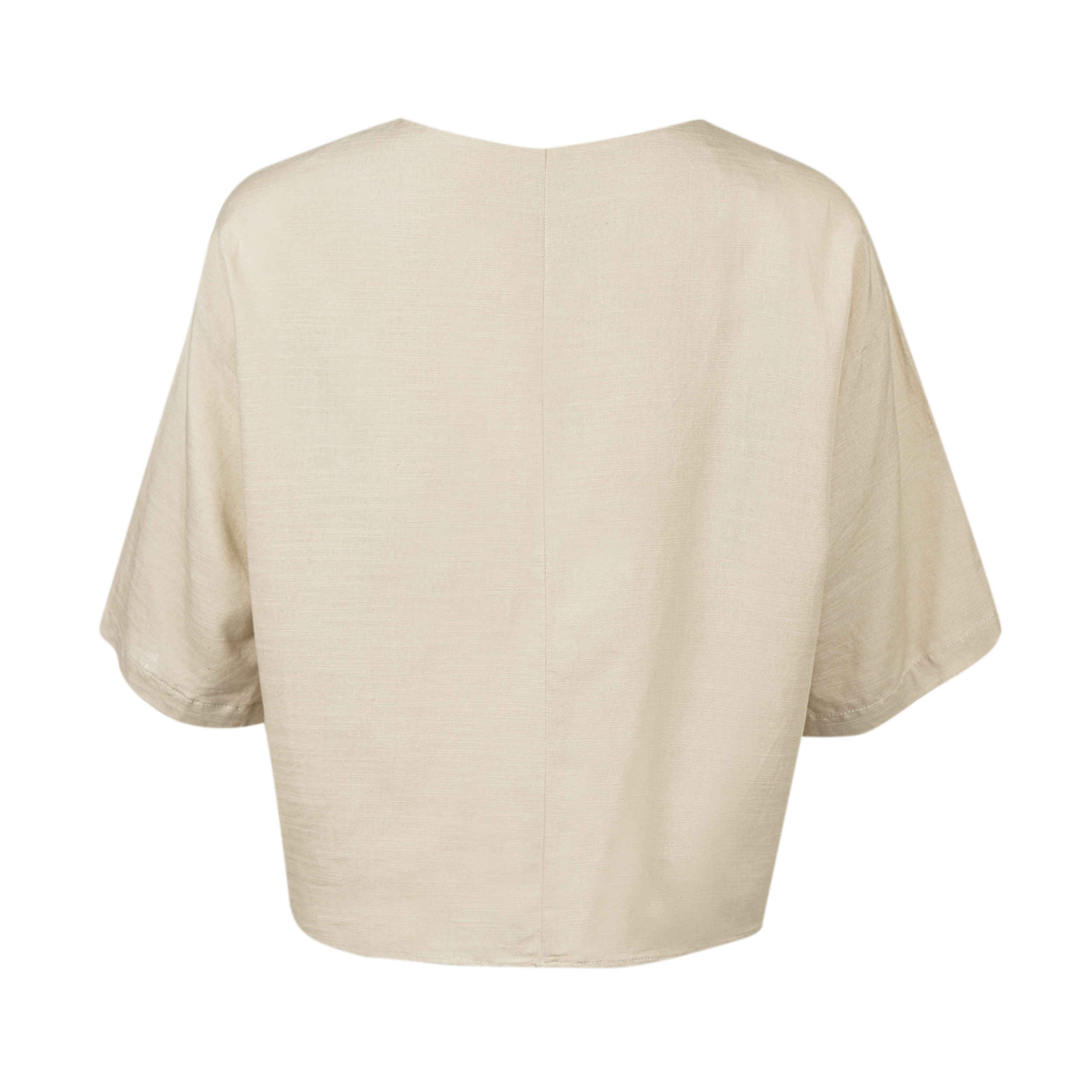 Women’s Three Quarter Sleeve Blouse – V-Neck, Soft & Breathable