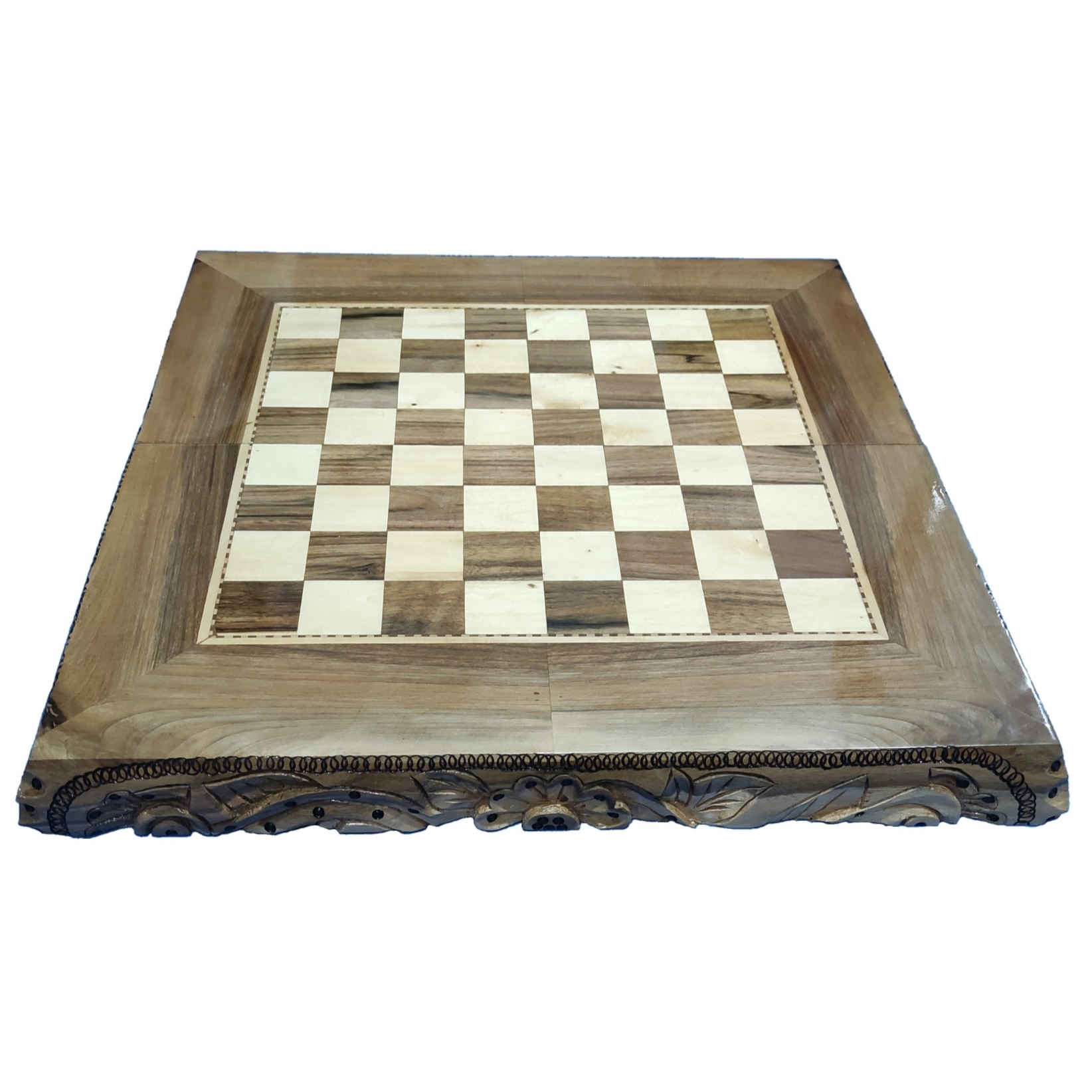 Wood Carving Chess Board – Ideal for Playing Experience with Quality Craftsmanship