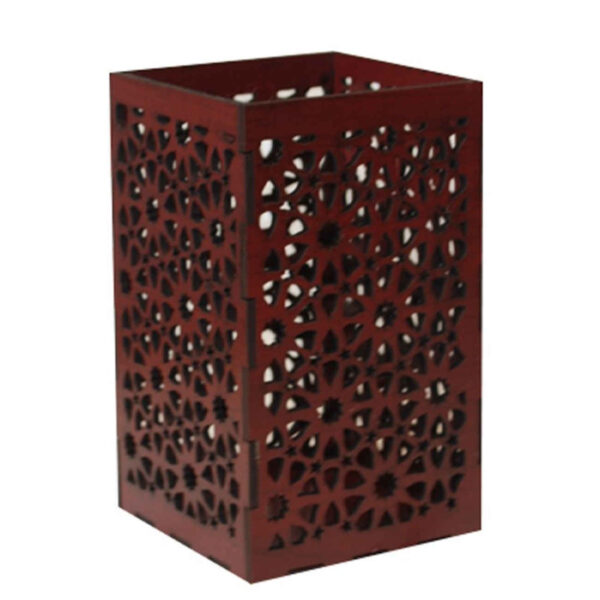 Wooden Candle Holder – A Warm, Rustic Vibe for Any Room
