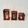 Wooden Candle Holder – Illuminate Your Room with Style