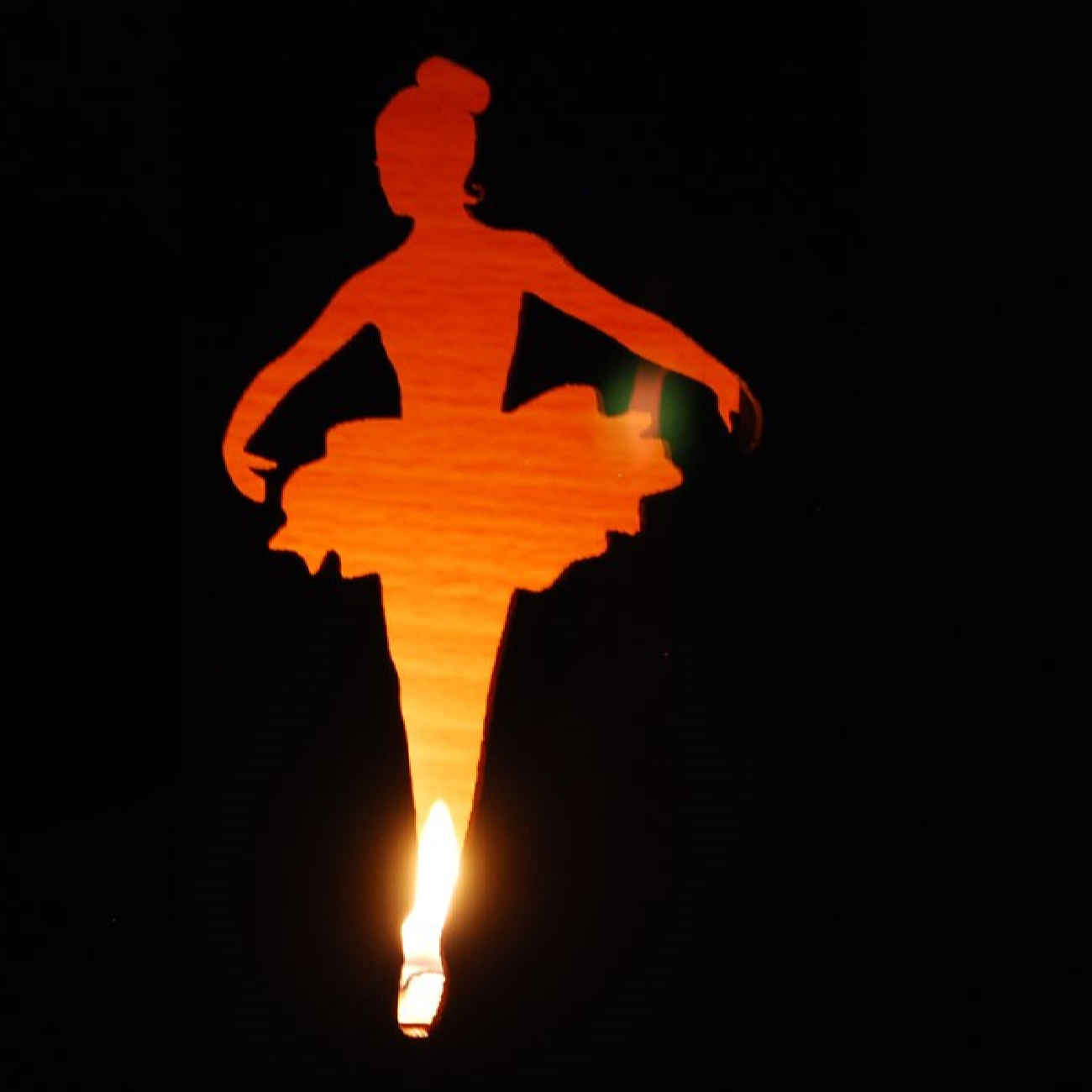 Wooden Candle Stand – A Beautiful Addition to Your Home, Ballerina Design