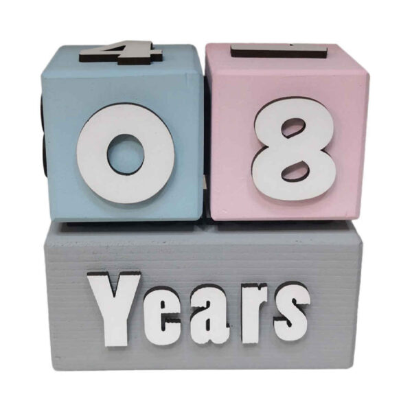 Wooden Cube Desk Calendar – Eco-Friendly and Stylish Solution for Your Home or Office