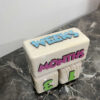 Wooden Cube Desk Calendar – Rustic Desk Accessory