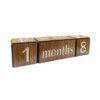 Wooden Cube Desk Calendar – Stylish Home & Office Display