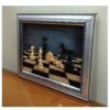 Wooden Wall Art - Marquetry Technique with Chess Board Design
