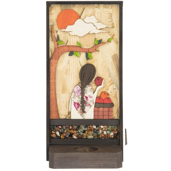Wooden Wall Candle Holder – Elegant Wall Decor for Your Home
