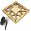 Wooden Wall Candle Holder – Handcrafted Elegance for Any Room