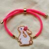 Woven Beaded Bracelet – with Rabbit Design