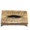 Achaemenid Design Copper Trash Can and Tissue Holder