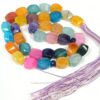 Aqiq Stone Prayer Beads of Umm al-Banin, 33 Beads, 10 mm Size