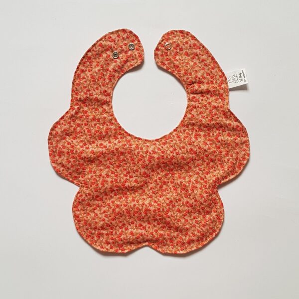 Baby Bib – Quilted Comfort with Floral Charm