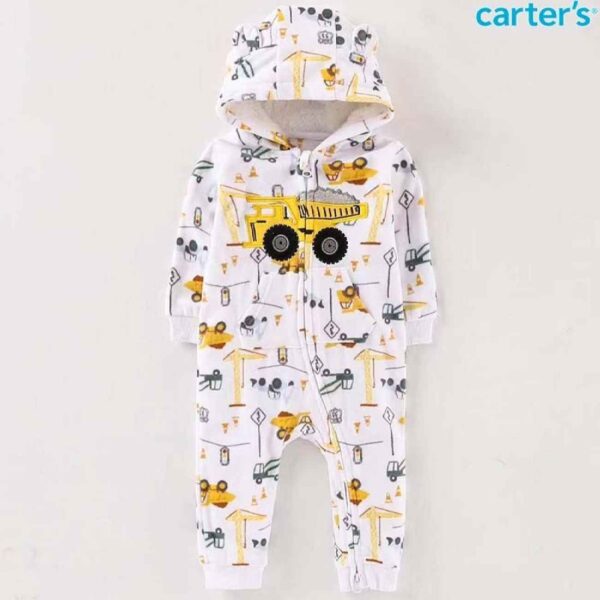 Baby Long Sleeve Jumpsuit Cotton Romper