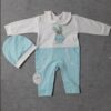 Baby Long Sleeve Jumpsuit Rabbit Princess Pattern