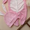 Baby Long Sleeve Jumpsuit and Hat Set with Bunny Design