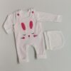 Baby Long Sleeve T-Shirt and Jumpsuit Rabbit Pattern
