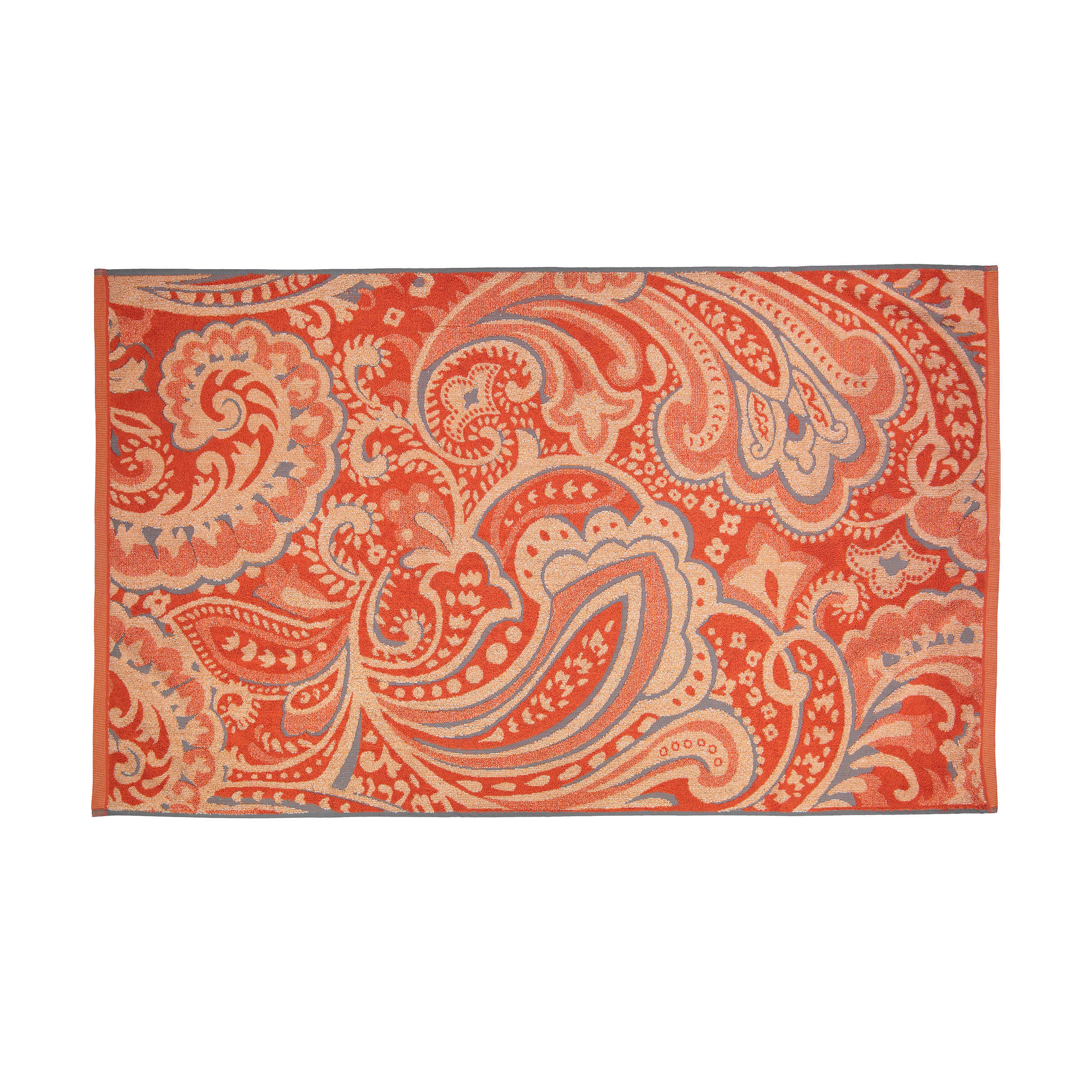 Bath Towel - Soft, Durable & Lightweight in Paisley Design