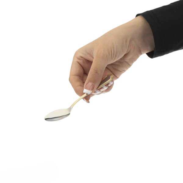 Steel Jam Spoon Set – Perfect for Serving Breakfast Model Veniz, 6 Pieces