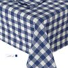Cotton Tablecloth - Checkered Design Bargh Lame Brand