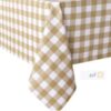 Cotton Tablecloth - Checkered Design Bargh Lame Brand