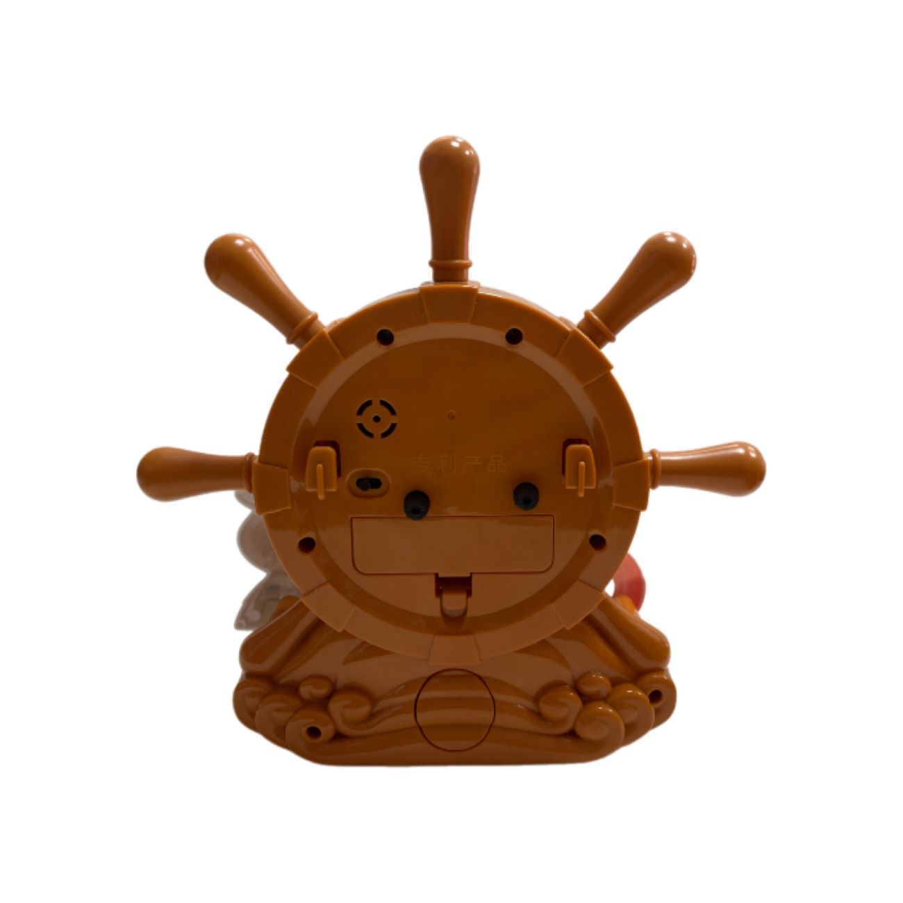 Desk Clock with a Ship’s wheel Model and Cow Design