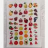 Fruit Nail Stickers - Assorted Fruit Designs (5pcs)