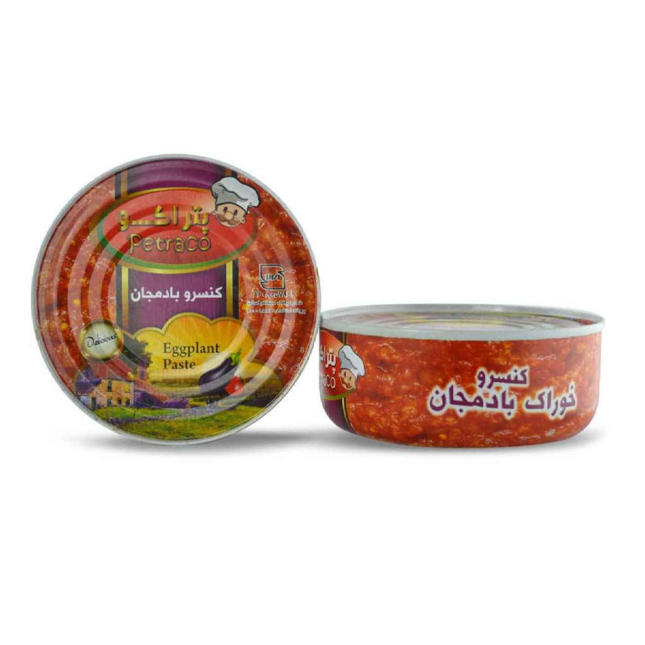 Gheymeh Bademjan – Persian Eggplant & Yellow Split Pea Stew, Canned 230gr (Pack of 8)