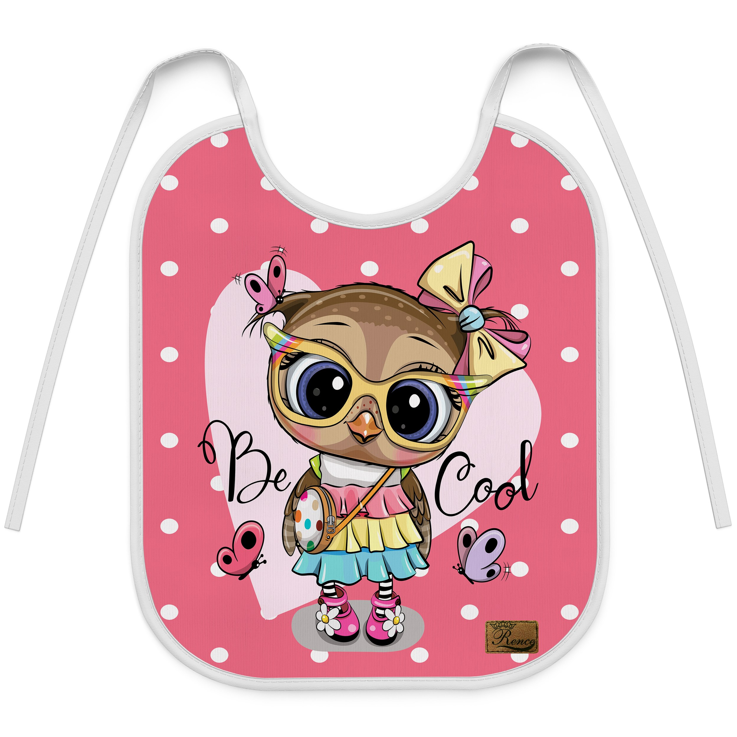 Graphic Baby Bib Rioneg's Modern Baby Style