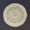 Handmade Macrame Placemat Under the Plate – Cream