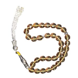 Islamic Alexandrite Rosary with 33 Prayer Beads Tasbih