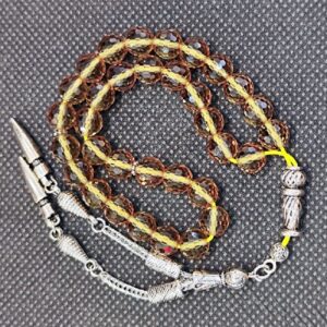 Islamic Alexandrite Rosary with 33 Prayer Beads Tasbih