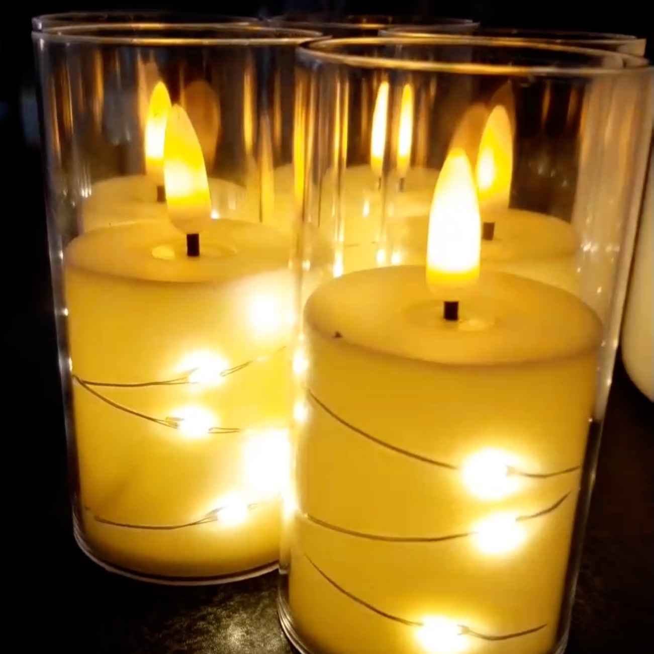 LED Candle Light A Modern Twist on Classic Ambiance (Set of 2)
