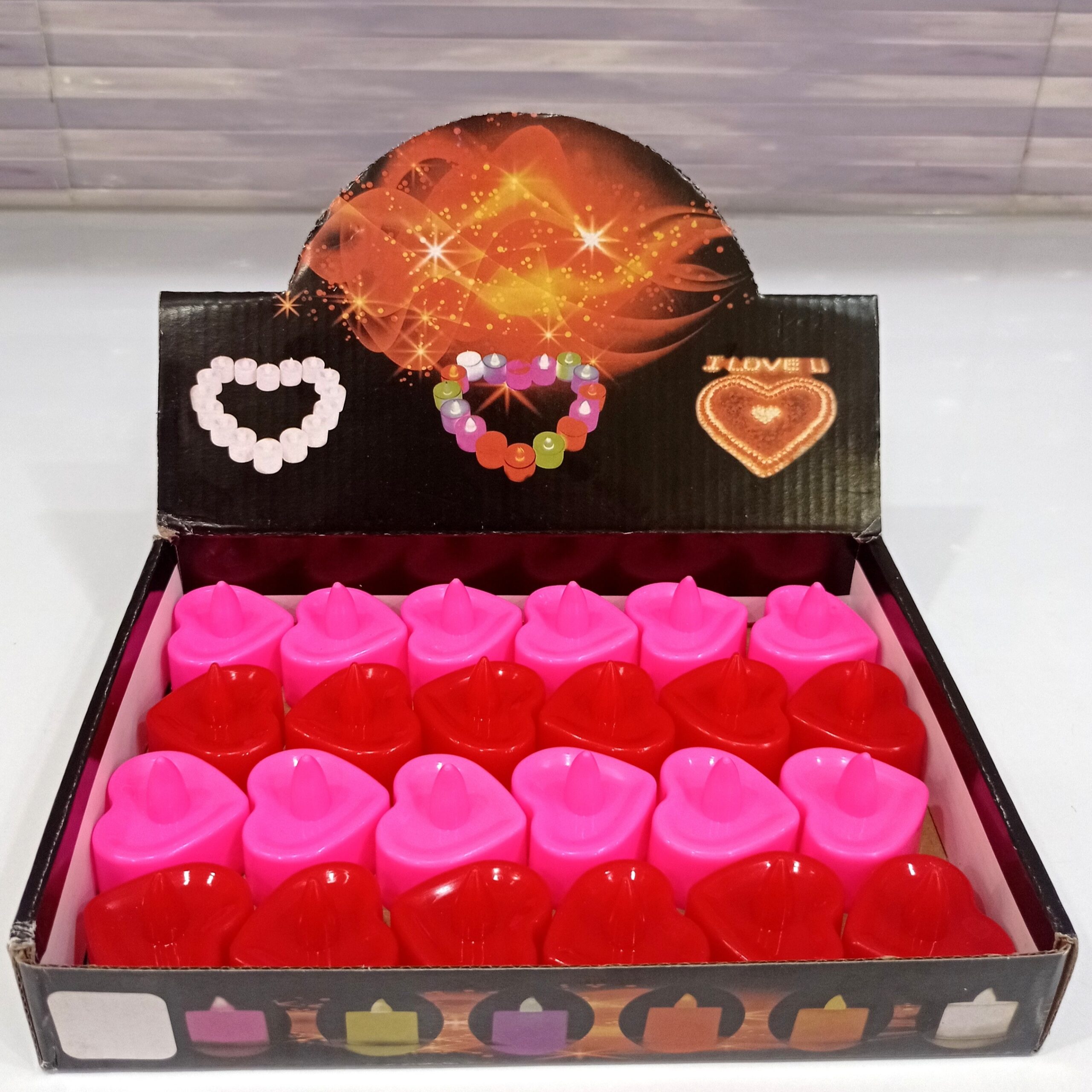 LED Candles Flameless & Smokeless and Worry-Free (Pack of 15)