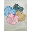 Baby Bib Lion Motif  with Adjustable Tie Strap