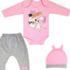 Long Sleeve Outfit Set Sweet Fox 3-Piece Baby Outfit