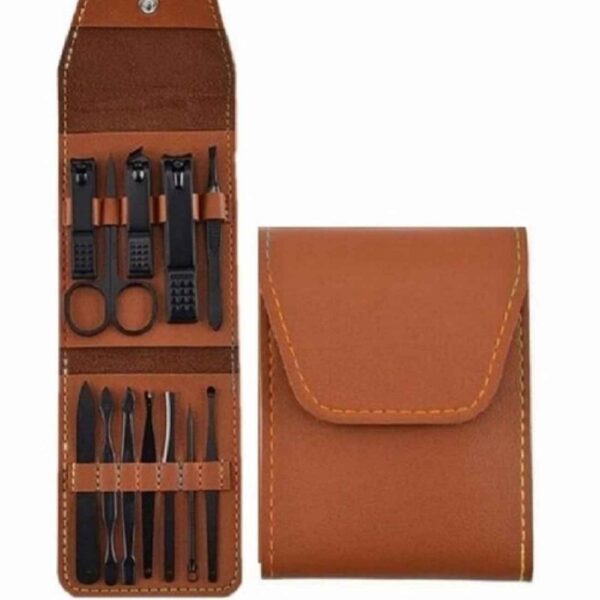 Manicure and Pedicure Set Titanium 12-Piece