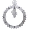 Mechanical Gear Wall Clock with Rotating Dial – The Perfect Blend of Function and Style