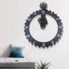 Mechanical Gear Wall Clock with Rotating Dial – The Perfect Blend of Function and Style