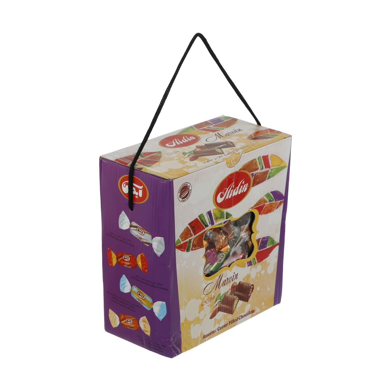 Mixed Dark and Milk Flavored Filled Chocolate Brand Aidin – 1000g