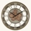 Moving Gear Wall Clock – Moving Mechanical Display