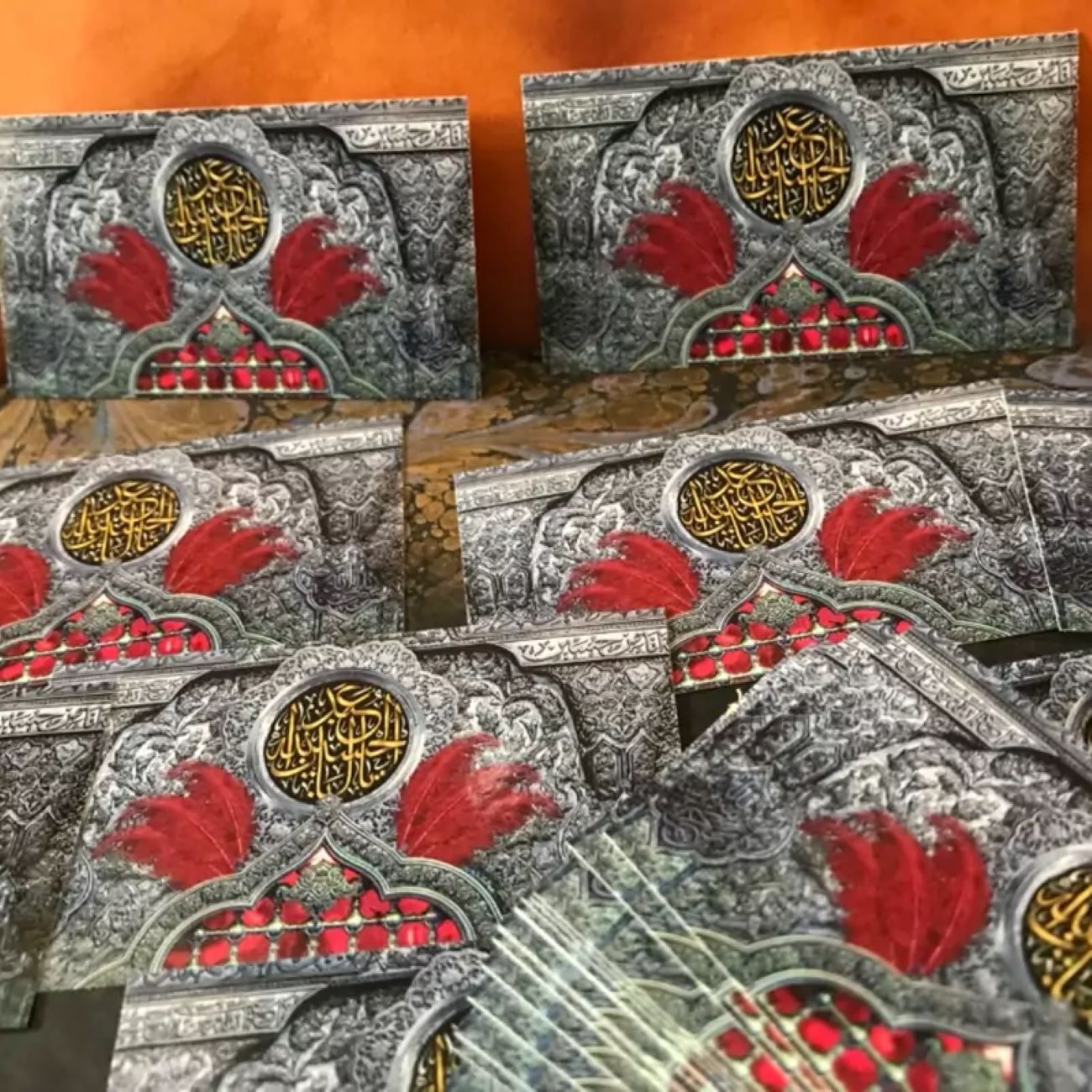 Muharram Custom Stickers Self-Adhesive Labels, 100 Pcs