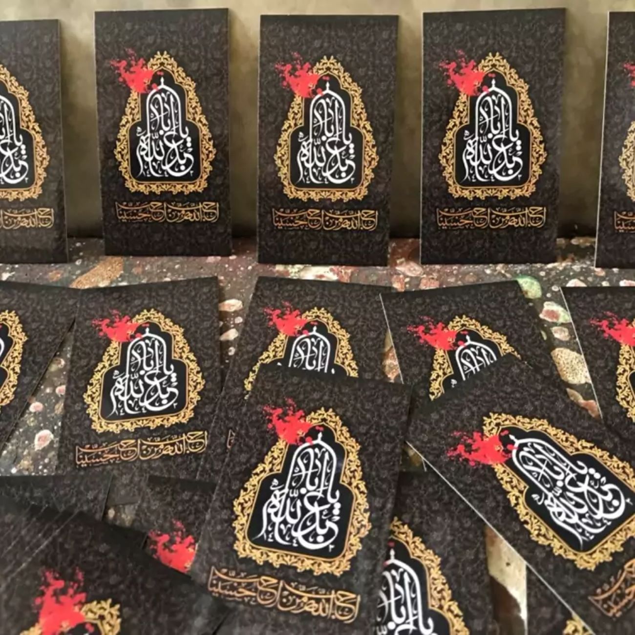 Muharram-Themed Self-Adhesive Sticker Pack (100 Pieces)