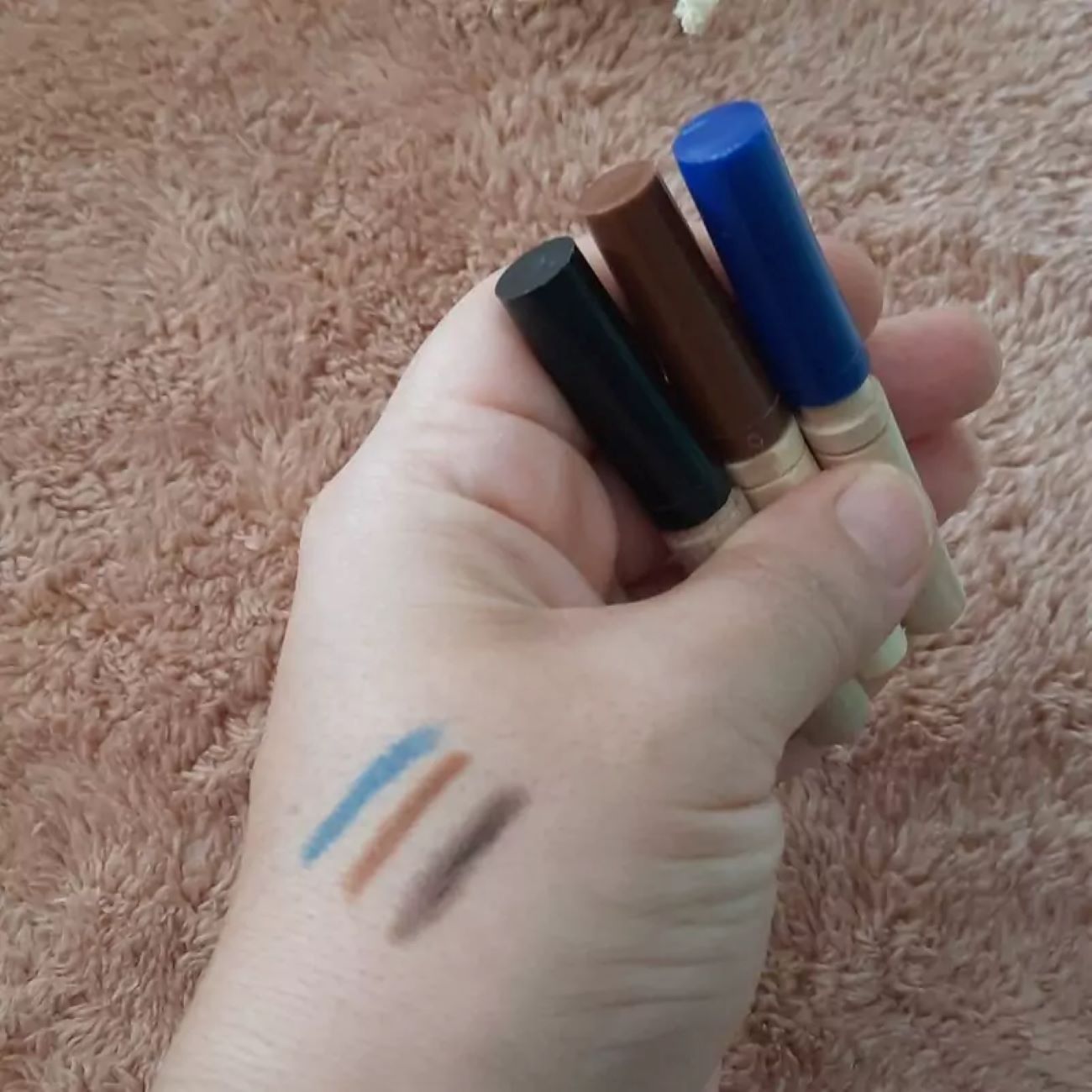 Original Herbal Pencil Eyeliner, Lip Liner, and Eyebrow Pencil in 5 Attractive Colors