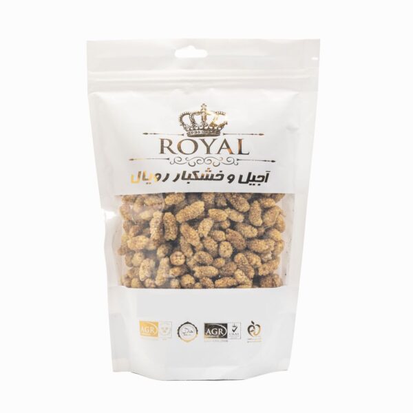 Persian Dried White Mulberries – A Healthy, Sweet Delight Royal Brand 250 gr (3 Packs)