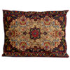 Persian Pillowcase with Carpet Design - Cultural Elegance in Brown (Pack of 2)