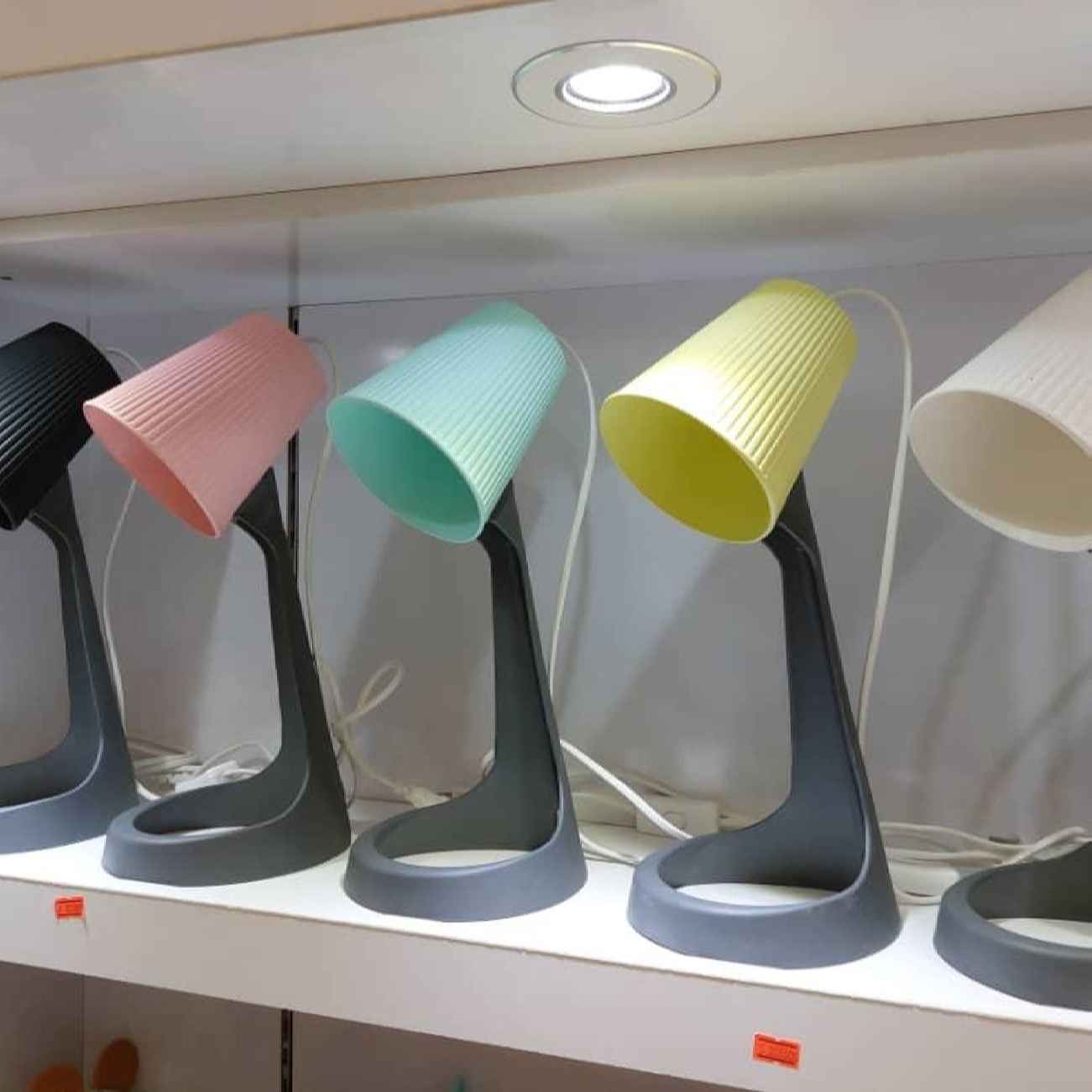 Plastic Desk Lamp – Linear Light The Striped