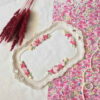 Polyresin Tray - Delicate Floral & Scalloped Edge Design