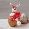 Pottery Doll - Perfect for Nowruz and Haft-Sin Celebration Rabbit Design (Set of 2)