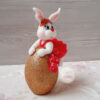 Pottery Doll - Perfect for Nowruz and Haft-Sin Celebration Rabbit Design (Set of 2)